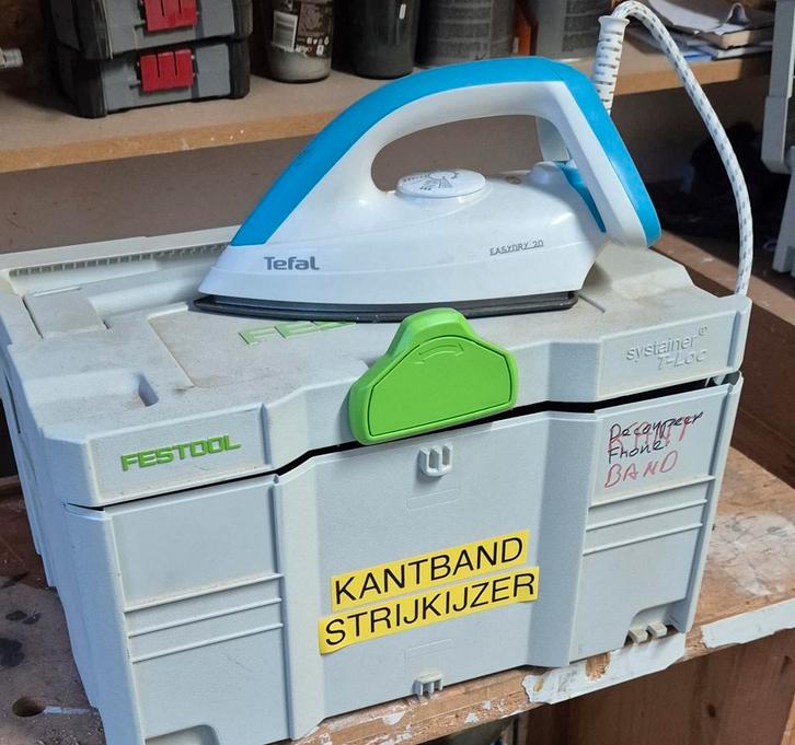Professioneel kantband, fineerband strijkbout t-loc systaine, Doe-het-zelf en Verbouw, Overige Doe-het-zelf en Verbouw, Zo goed als nieuw