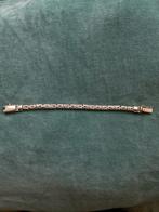 massieve sterling zilver dames armband, Ophalen of Verzenden, Zo goed als nieuw, Zilver