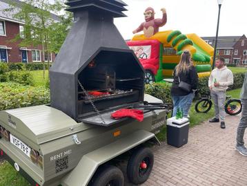 BBQ Aanhanger te huur | Mobiele braai op aanhanger beschikbaar voor biedingen
