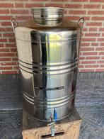 Olijfolie vat RVS 100 liter, Ophalen, Zo goed als nieuw, Rvs