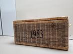 Riviera Maison Mand / Trunk 90x 40 x 46, Ophalen, Gebruikt, Rond, Riet