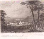 The Village of Beek, with the Mount of Elten in the Distance, Antiek en Kunst, Kunst | Etsen en Gravures, Ophalen of Verzenden