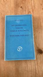 De ondergang van de familie  Boslowits - werther nieland, Ophalen of Verzenden, Zo goed als nieuw
