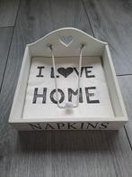 Nieuwe servetten houder

Kastopruiming!!, Ophalen of Verzenden, Nieuw
