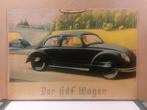Der KDF Wagen Volkswagen Kever, Hitlers geheim, Wo2 in lijst, Antiek en Kunst, Kunst | Litho's en Zeefdrukken, Ophalen of Verzenden