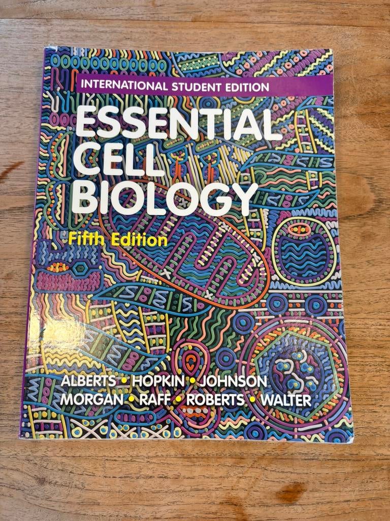 Essential cell biology 5e editie, Boeken, Ophalen of Verzenden, Beta, Zo goed als nieuw, WO
