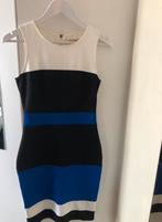 Dames jurk maat S/M 38 blauw zwart wit streep, Blauw, Ophalen of Verzenden, Zo goed als nieuw, Maat 36 (S)