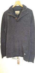 Heren trui maat XL 100 % katoen blauw/zwart, Kleding | Heren, Grote Maten, Ophalen of Verzenden, Zo goed als nieuw, Blauw, Jas of Mantel