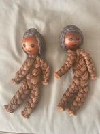 2 zeldzame Afrikaanse gevlochten voodoo poppen, Ophalen of Verzenden