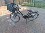 Altec Transportfiets Zwart met Basil Krat - 1 Jaar Oud, Ophalen, Altec, Handrem, 53 tot 56 cm