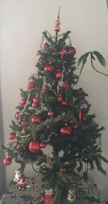 Kerstboom Manhattan groen 165cm kunst met gratis piek beschikbaar voor biedingen