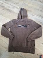 Groen bruine hoody van pure white met Ballin opdruk, maat xs, Bruin, Ophalen of Verzenden, Pure White, Gedragen