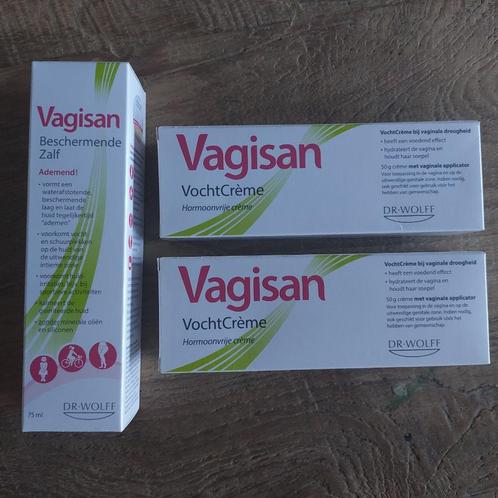 Vagisan intieme vochtcreme Dr. Wolff, 3 doosjes, nieuw, Sieraden, Tassen en Uiterlijk, Uiterlijk | Lichaamsverzorging, Nieuw, Bodylotion, Crème of Olie