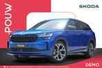 Skoda Kodiaq 1.5 TSI 204pk PHEV Sportline Business | Trekhaa, Auto's, 12 maanden, Euro 6, Blauw, 26 kWh