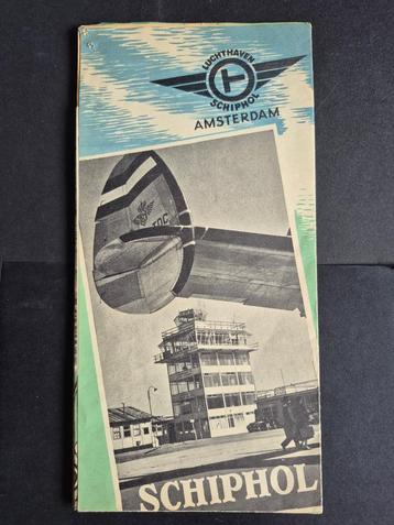 Plattegrond van Schiphol uit 1951 (SC242)  beschikbaar voor biedingen