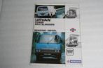 Folder Datsun Urvan (12-1982) (22), Boeken, Auto's | Folders en Tijdschriften, Nieuw, Overige merken, Ophalen of Verzenden