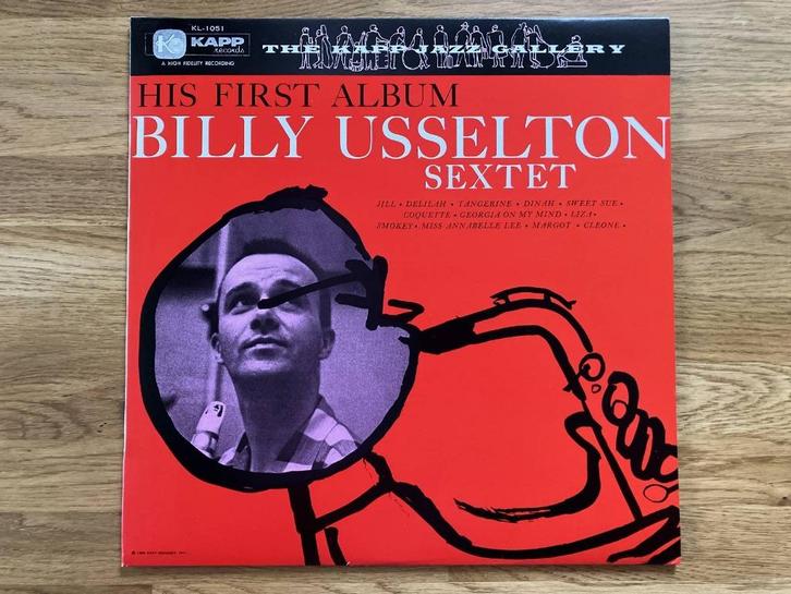 Billy Usselton Sextet / His First Album, Cd's en Dvd's, Vinyl | Jazz en Blues, Zo goed als nieuw, Jazz, 1980 tot heden, Overige formaten