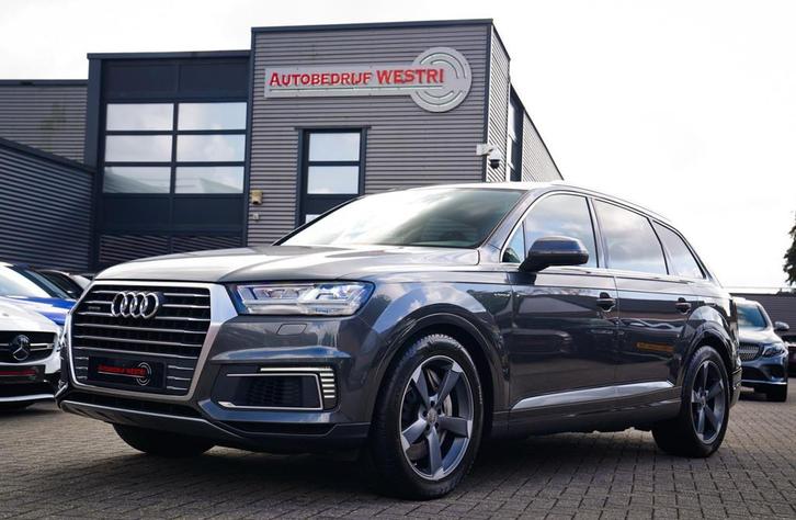 Audi Q7 3.0 TDI e-tron Quattro Sport | Panorama | S-line | L, Auto's, Audi, Bedrijf, Te koop, Q7, 4x4, ABS, Achteruitrijcamera