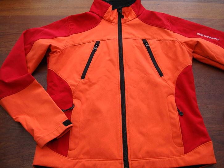 Dames IcePeak windstopper jas oranje rood maat M, Kleding | Dames, Wintersportkleding, Gedragen, Jack, Maat 38/40 (M), Ophalen of Verzenden