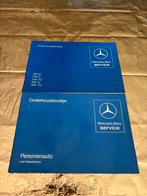 Onderhoudsboekjes Mercedes W123 diesel, Ophalen of Verzenden