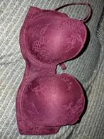 Bordeauxrode H&M Beugel BH 75D Strapless, Ophalen of Verzenden