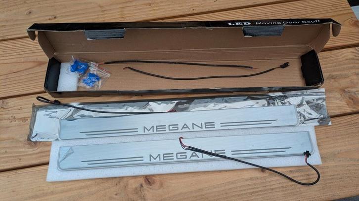 Instaplijst Megane met verlichting (blauw), Auto diversen, Auto-accessoires, Zo goed als nieuw, Ophalen of Verzenden