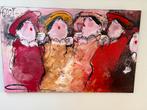 Gerdine Duysens origeneel schilderij, Antiek en Kunst, Kunst | Schilderijen | Abstract, Ophalen