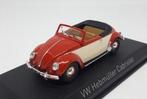 Volkswagen Hebmuller Kever 1949 Rood Model 1/43 Norev 840022, Auto, Norev, Ophalen of Verzenden, Norev