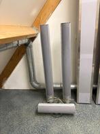 Ceratec effeqt set speaker zuilen + center speaker (zilver), Gebruikt, 60 tot 120 watt, Front, Rear of Stereo speakers, Ophalen