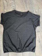 Nieuw zwart dames shirt korte mouw, maat L, Zwart, Maat 42/44 (L), Nieuw, Ophalen of Verzenden