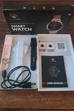 Golden Sound Smartwatch met 3 bandjes - Nieuw!, Ophalen of Verzenden, Zwart, Android