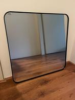 Zwarte spiegel 60cm, Huis en Inrichting, Woonaccessoires | Spiegels, Ophalen, Zo goed als nieuw, Minder dan 100 cm, Rechthoekig