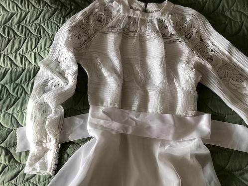 ITALIAANSE TROUWJURK. Vintage. Mt 36/38. Prachtig kant, Kleding | Dames, Trouwkleding en Trouwaccessoires, Zo goed als nieuw, Trouwjurk