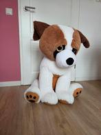 Grote Knuffel Hond husky - Zo Goed Als Nieuw, Ophalen of Verzenden, Zo goed als nieuw, Hond