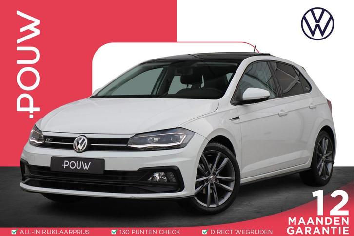 Volkswagen Polo 1.0 TSI 95pk DSG R-line | Panoramadak | App, Auto's, Volkswagen, Bedrijf, Te koop, Polo, ABS, Adaptive Cruise Control