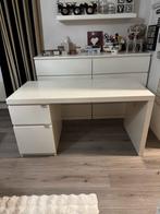 Ikea bureau malm - Wit, Ophalen, Gebruikt