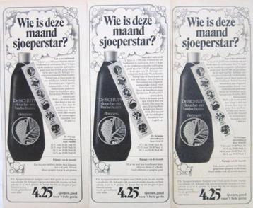 16 vintage advertenties reclames Dr. Schupp 1975-84 beschikbaar voor biedingen