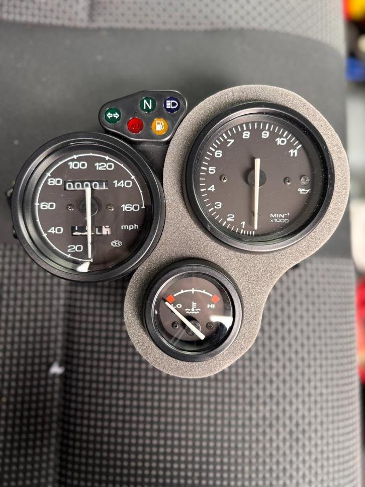 Originele CEV tellerunit Ducati 748/916/996/998 – mph, Motoren, Onderdelen | Ducati, Nieuw, Ophalen of Verzenden