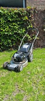 Leuke Mr Garderner benzine loopmaaier/ duwmaaier, Tuin en Terras, Grasmaaiers, Ophalen, Cirkelmaaier, Gebruikt, Opvangbak