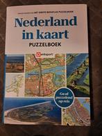 Nederland in Kaart Puzzelboek - Nieuw!, Ophalen of Verzenden, Nieuw, Overige typen