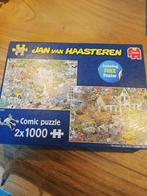 Van Haasteren puzzel 2x1000 Safari & de storm, Ophalen of Verzenden, 500 t/m 1500 stukjes, Zo goed als nieuw, Legpuzzel