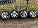 VW Tiguan Winterbanden met Velgen - Bridgestone, Banden en Velgen, 17 inch, Personenwagen, Gebruikt
