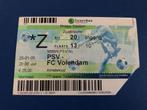 ⚽ Ticket Cup Psv - Fc Volendam 2004/2005⚽, Verzamelen, Sportartikelen en Voetbal, PSV, Ophalen of Verzenden