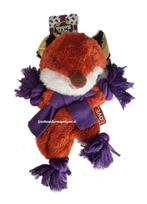 Hondenspeelgoed   " Kerst vosje met touw lijf  "    OP=OP!, Dieren en Toebehoren, Hondenspeelgoed, Ophalen of Verzenden, Nieuw