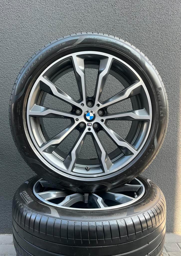20 INCH BMW 699M ORIGINEEL X3 G02 X4 G02 IX3 G08 699, Auto-onderdelen, Banden en Velgen, Banden en Velgen, Zomerbanden, 20 inch
