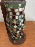 Mooie Windlicht met Mozaïek, Huis en Inrichting, Overige kleuren, Ophalen of Verzenden, Minder dan 50 cm, Glas