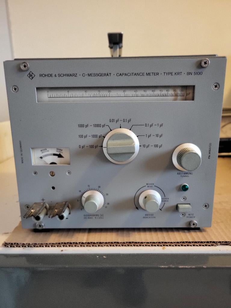 Rohde en Schwarz KRT BN5100, Doe-het-zelf en Verbouw, Meetapparatuur, Ophalen of Verzenden, Gebruikt, Overige meters