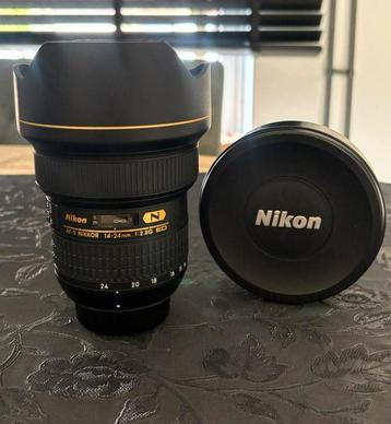 In topstaat: Nikon AF-S 14-24mm F/2.8G ED beschikbaar voor biedingen