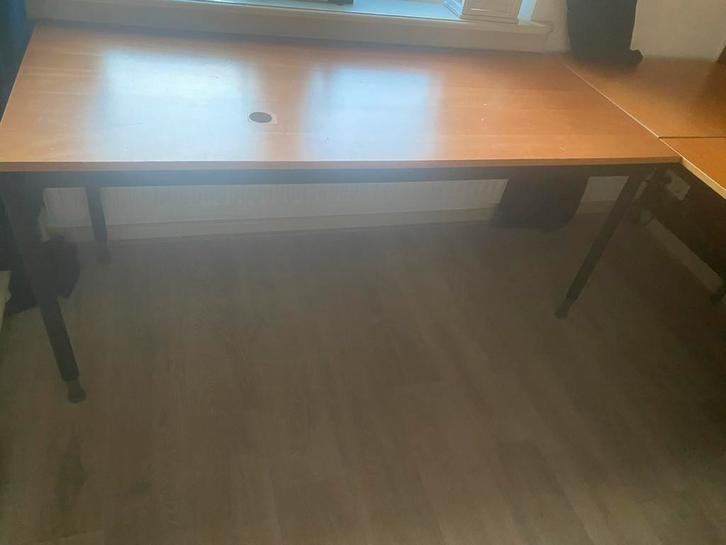 IKEA Bureau - 3 Bladen - Demontabel, Huis en Inrichting, Bureaus, Gebruikt, Bureau, Ophalen of Verzenden