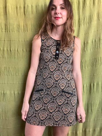 Retro 70’s style jurkje - Paisley - print - 36/S/small beschikbaar voor biedingen